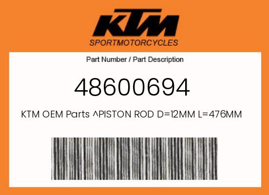2017 KTM 85SX OEM Part 48600694