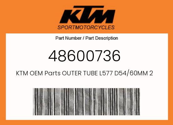 OUTER TUBE L577 D54/60MM 2L undefined