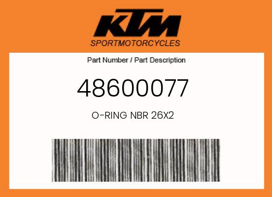 0 KTM OEM Part 48600077