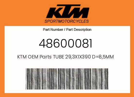 0 KTM OEM Part 48600081