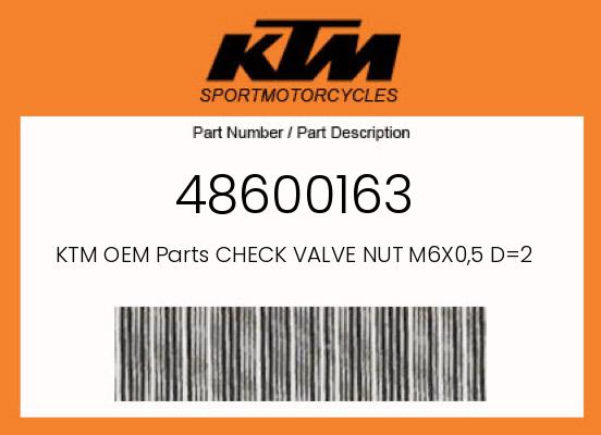 2017 KTM 350EXCF OEM Part 48600163