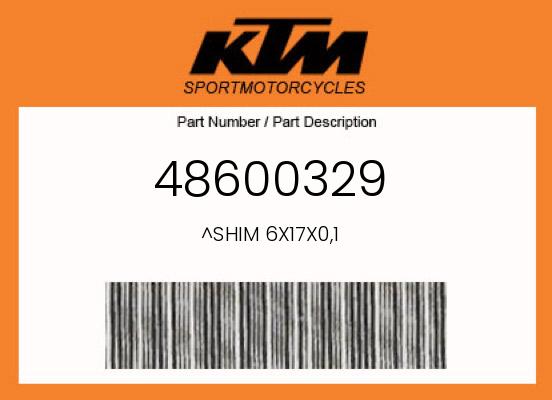 0 Husqvarna OEM Part 48600329