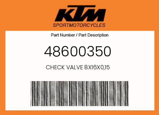 0 Gasgas OEM Part 48600350