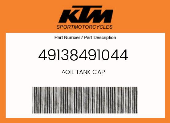 0 KTM OEM Part 49138491044