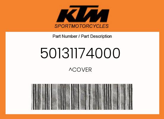 0 KTM OEM Part 50131174000