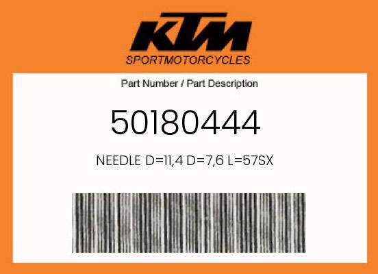0 KTM OEM Part 50180444