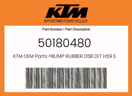 0 KTM OEM Part 50180480
