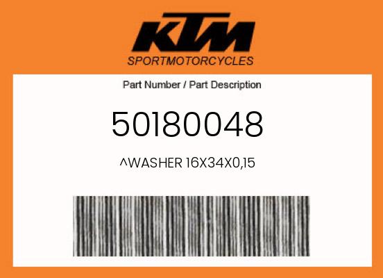 0 Gasgas OEM Part 50180048