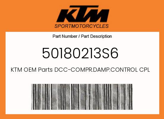 0 KTM OEM Part 50180213S6