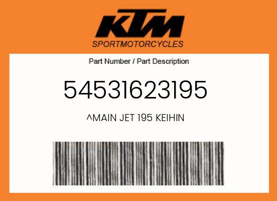 0 KTM OEM Part 54531623195