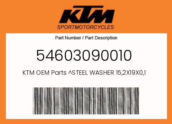 2018 KTM 450SXF OEM Part 54603090010