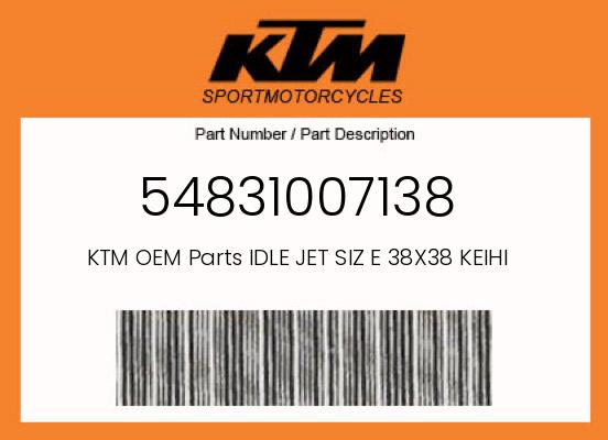 0 Husqvarna OEM Part 54831007138