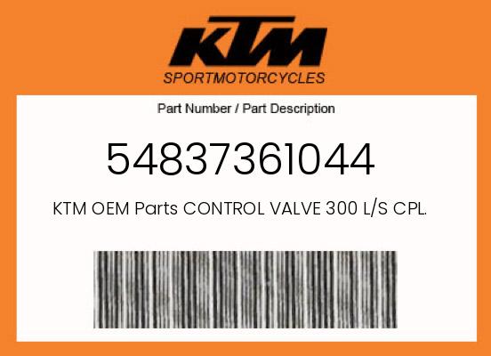 0 KTM OEM Part 54837361044