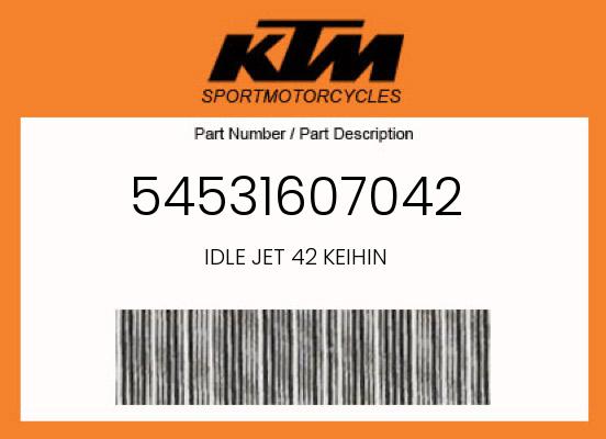 0 KTM OEM Part 54531607042