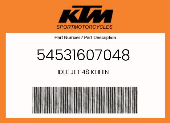 0 KTM OEM Part 54531607048