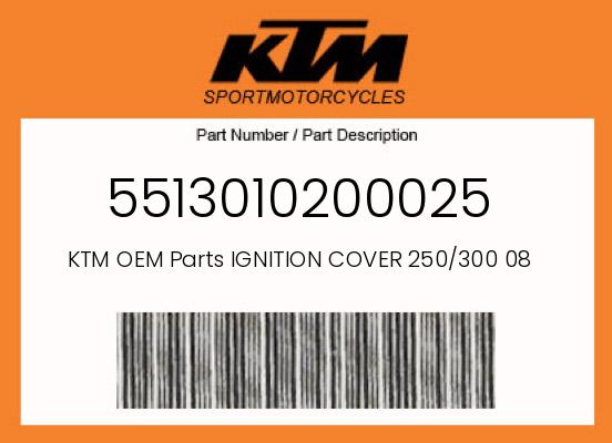 IGNITION COVER 250/300 08 undefined