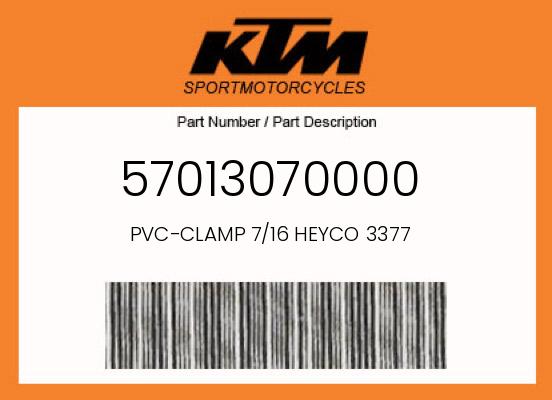 0 KTM OEM Part 57013070000