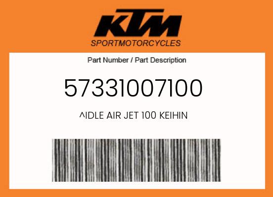 0 KTM OEM Part 57331007100