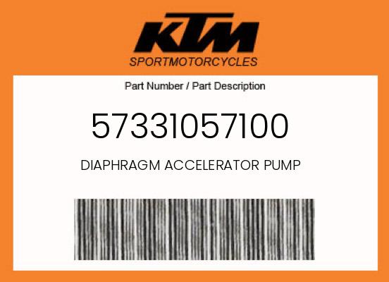 0 KTM OEM Part 57331057100