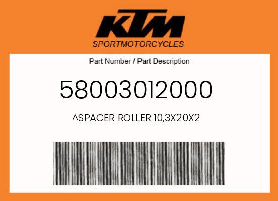 2000 KTM 640 OEM Part 58003012000