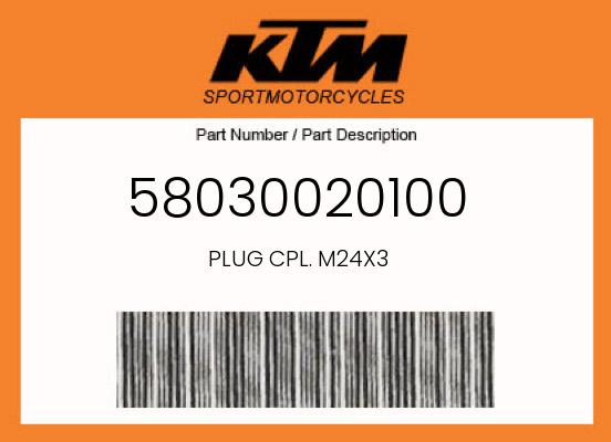 0 Husqvarna OEM Part 58030020100