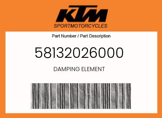 KTM OEM Clutch Hub Damping Element 1994-2012 250 SX/250 EXC/300 EXC - 58132026000 undefined