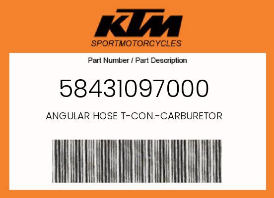 0 KTM OEM Part 58431097000