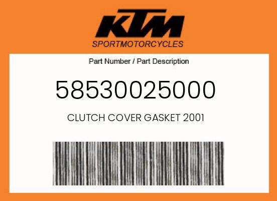 0 KTM OEM Part 58530025000