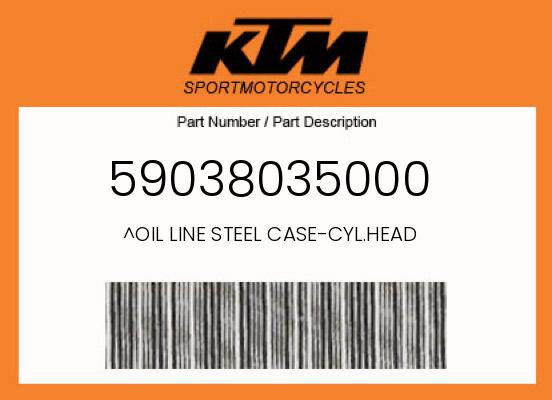 ^OIL LINE STEEL CASE-CYL.HEAD undefined