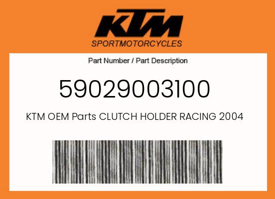 0 KTM OEM Part 59029003100