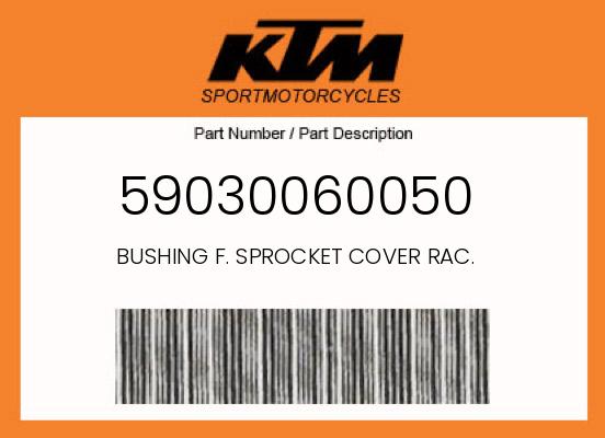 0 KTM OEM Part 59030060050