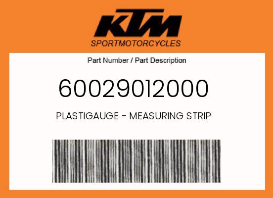 0 KTM OEM Part 60029012000