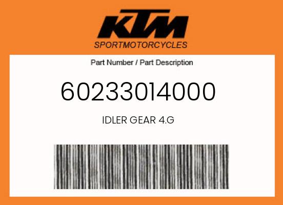 0 KTM OEM Part 60233014000