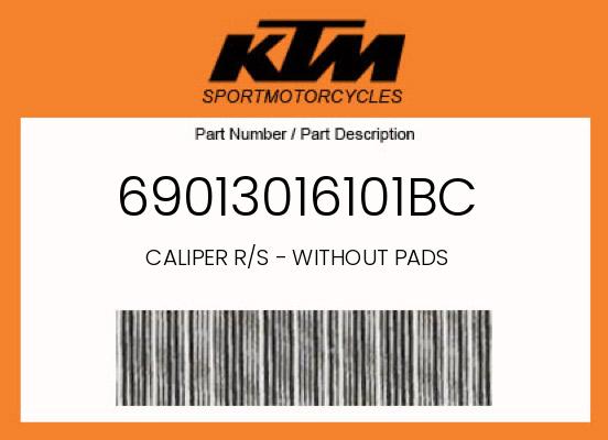 0 KTM OEM Part 69013016101BC