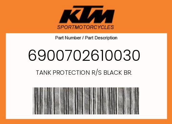 0 KTM OEM Part 6900702610030