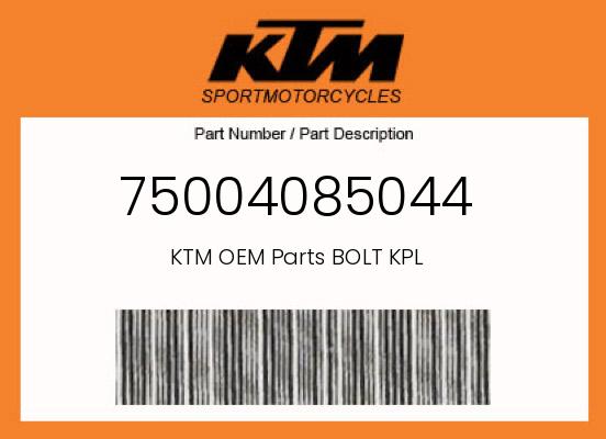 0 Husqvarna OEM Part 75004085044