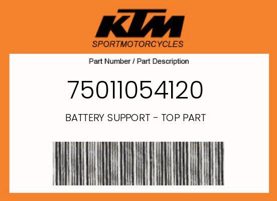 0 KTM OEM Part 75011054120
