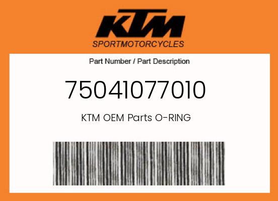 0 KTM OEM Part 75041077010