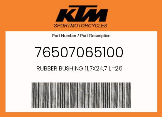 0 Husqvarna OEM Part 76507065100