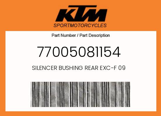 0 KTM OEM Part 77005081154