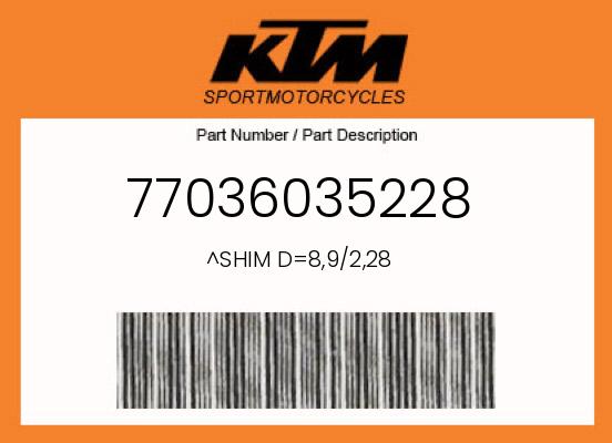 0 Gasgas OEM Part 77036035228