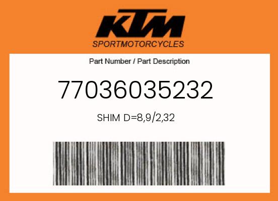0 Gasgas OEM Part 77036035232