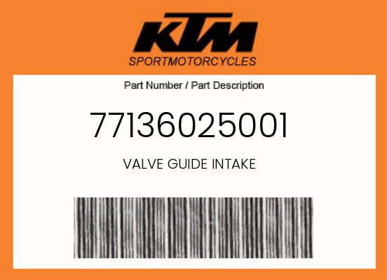 0 KTM OEM Part 77136025001