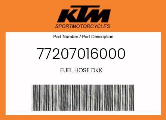 0 KTM OEM Part 77207016000