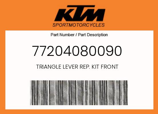 TRIANGLE LEVER REP. KIT FRONT undefined