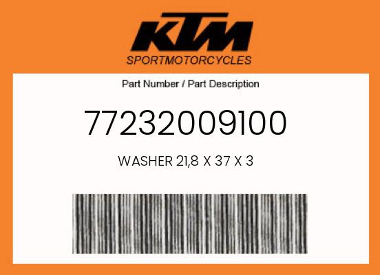 0 KTM OEM Part 77232009100