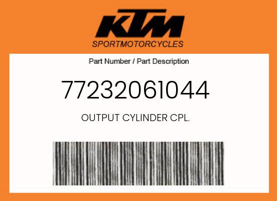 OUTPUT CYLINDER CPL. undefined