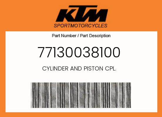 CYLINDER AND PISTON CPL. undefined