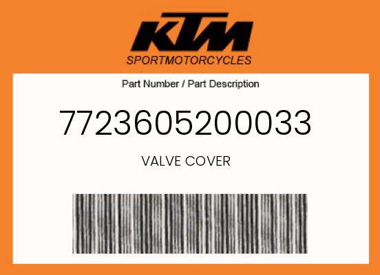 0 KTM OEM Part 7723605200033