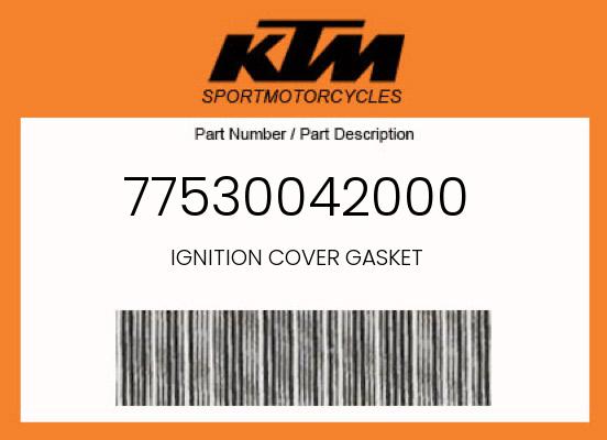 0 Husqvarna OEM Part 77530042000